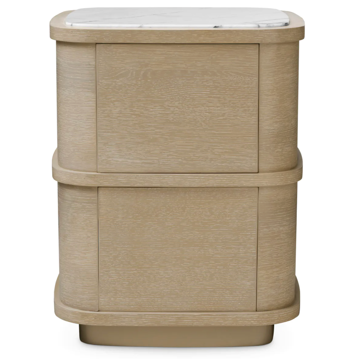 Small Nightstand Cabana in Washed Oak