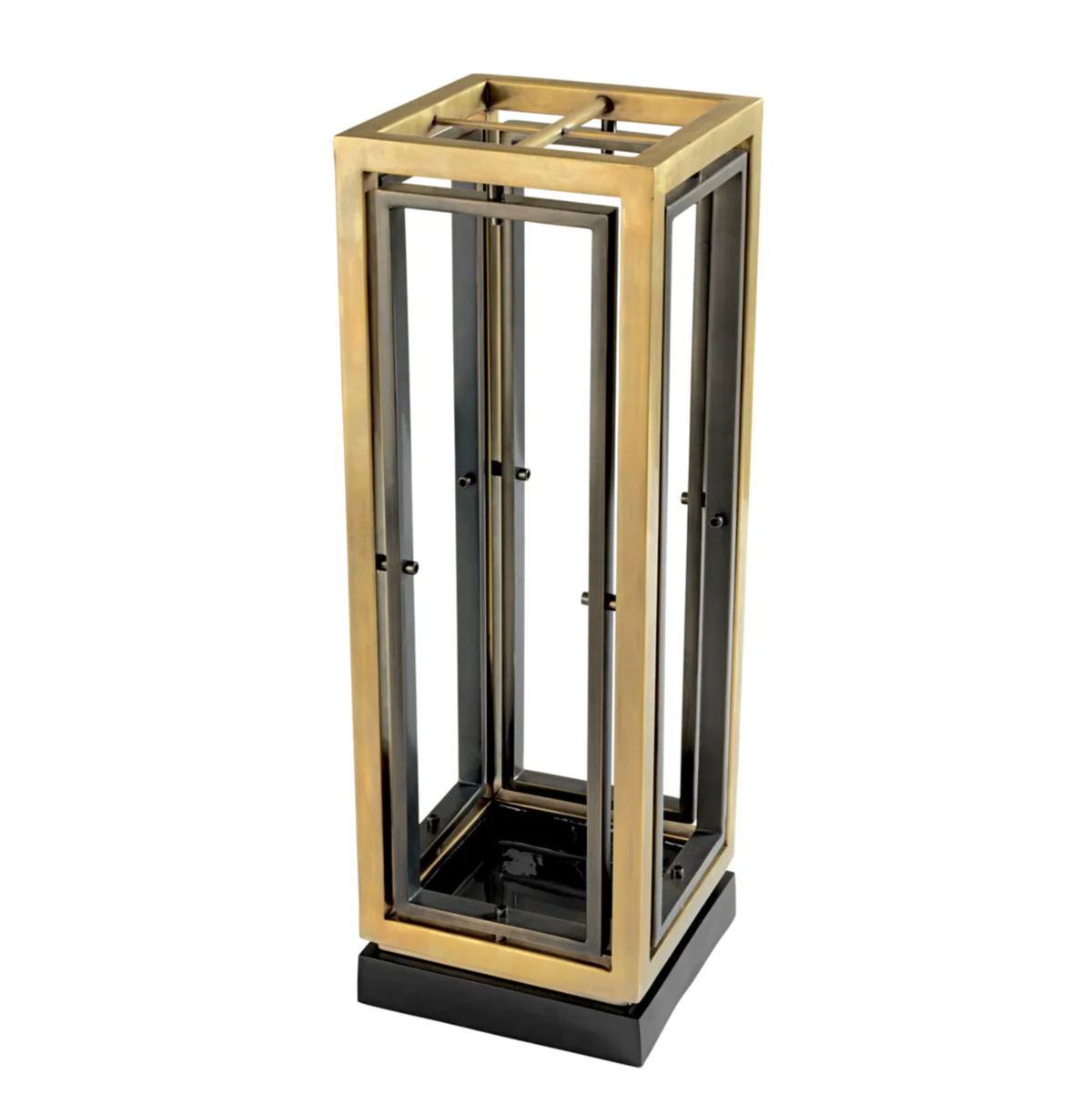 Blackrock Umbrella Stand in Antique Brass