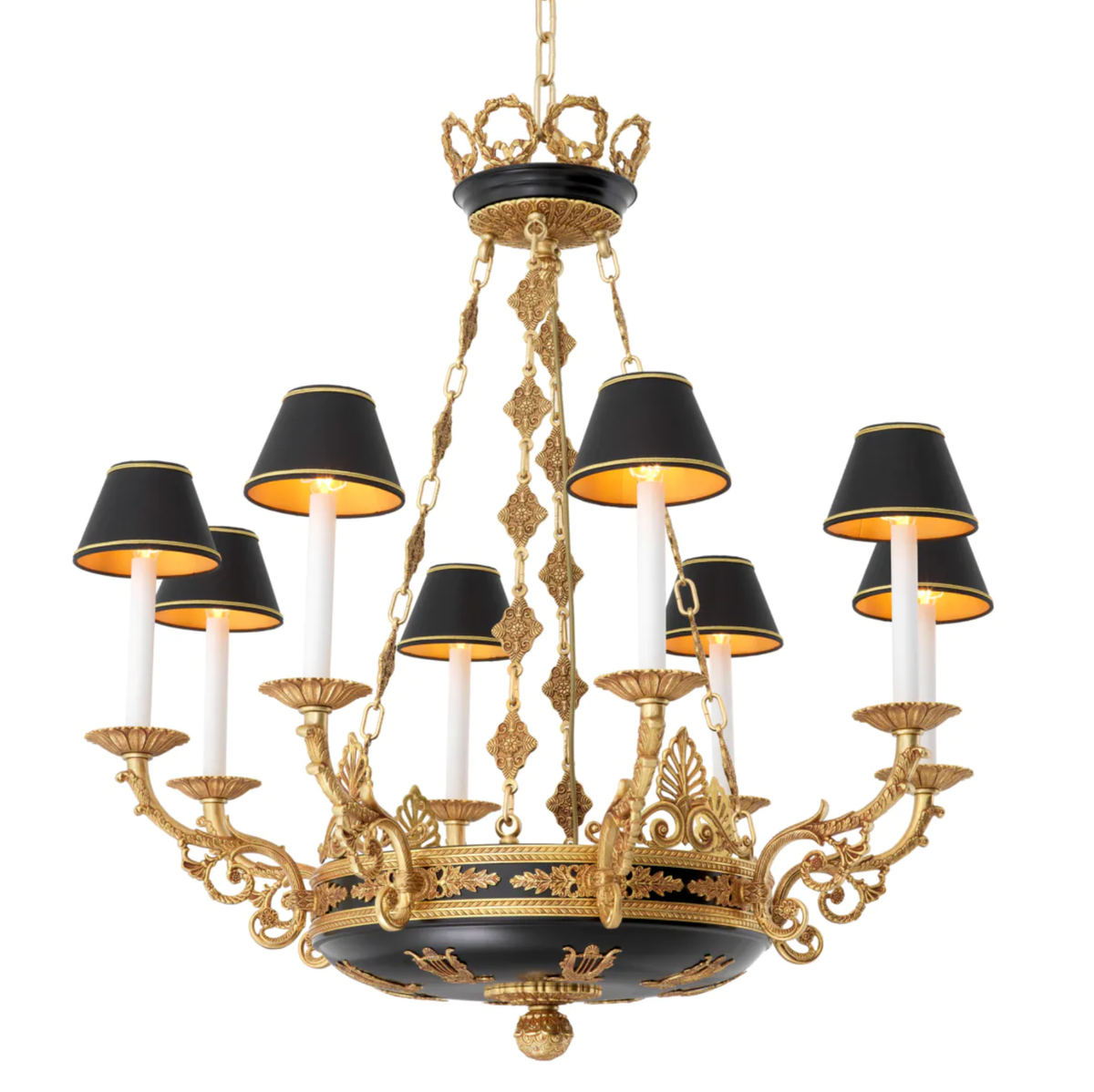 Palais Chandelier in Antique Gold
