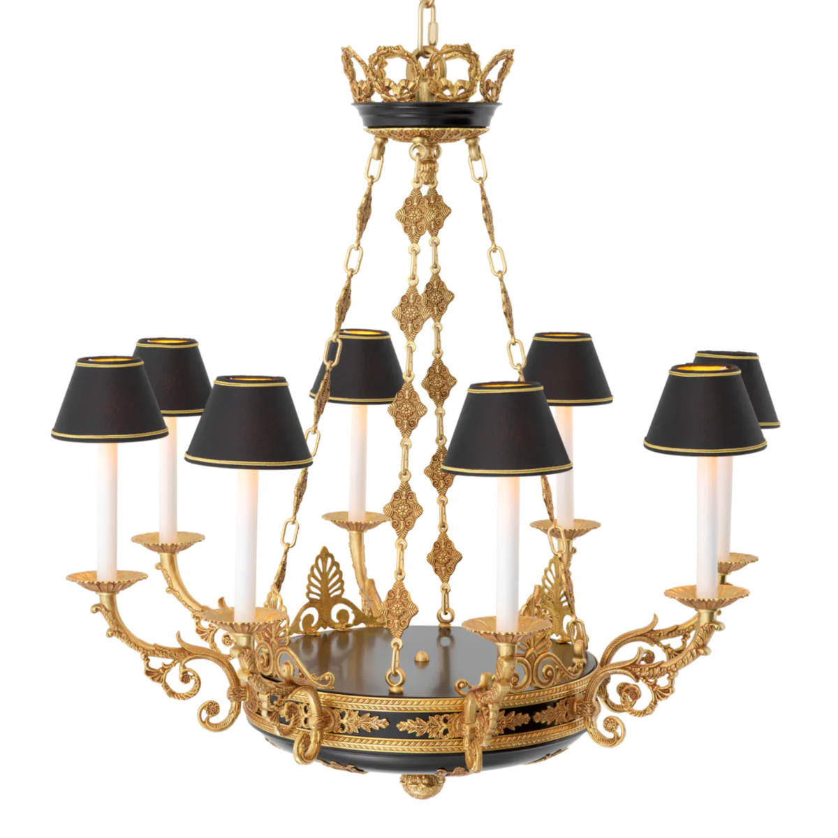 Palais Chandelier in Antique Gold
