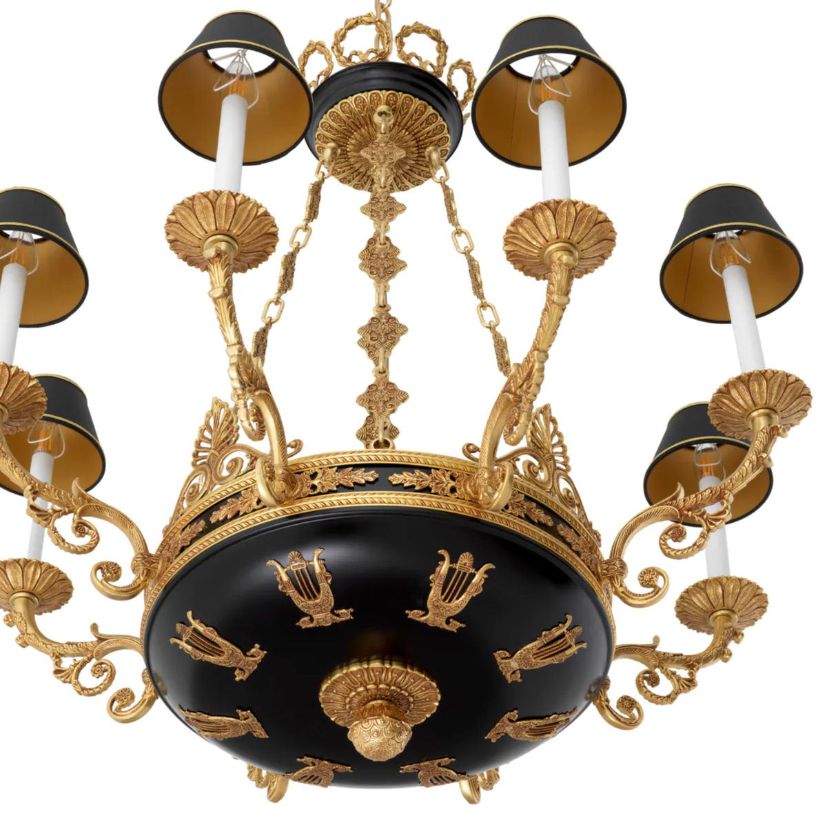 Palais Chandelier in Antique Gold
