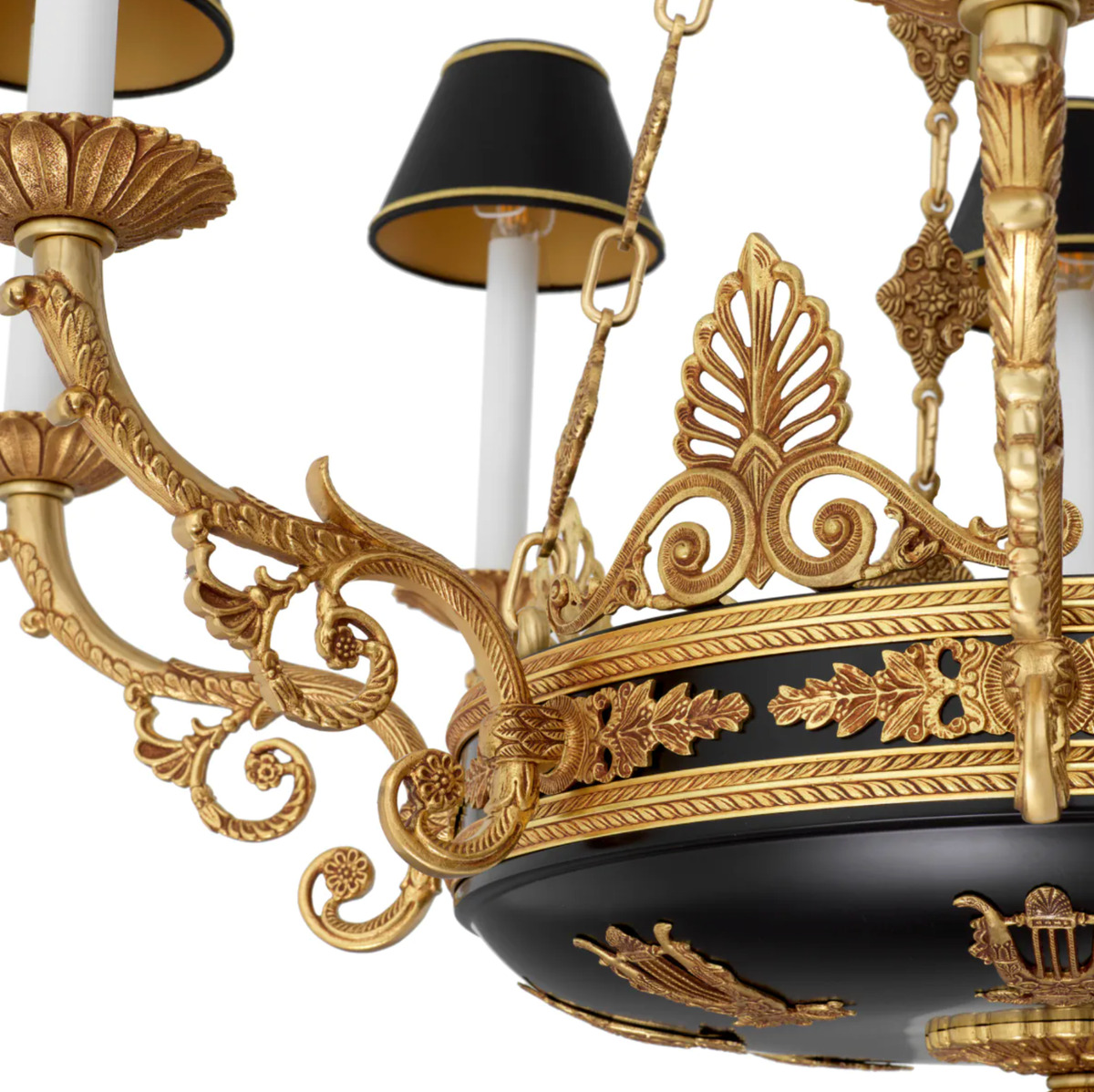 Palais Chandelier in Antique Gold