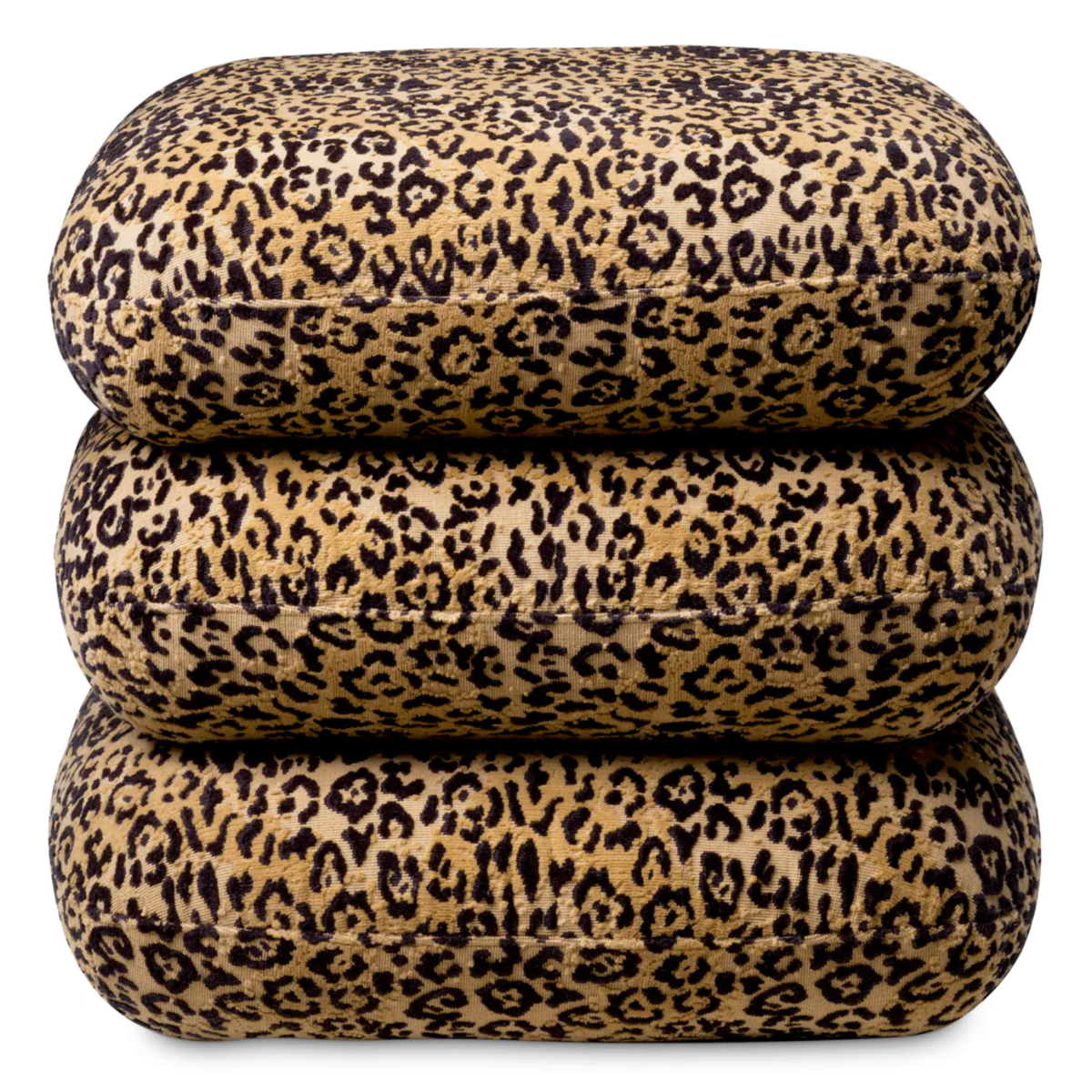 Greenwich Stool in Leopard