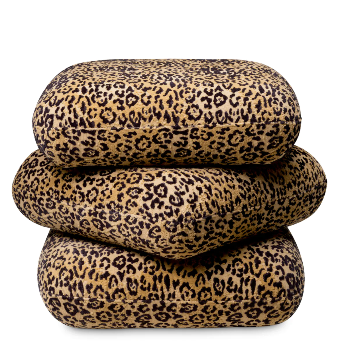Greenwich Stool in Leopard