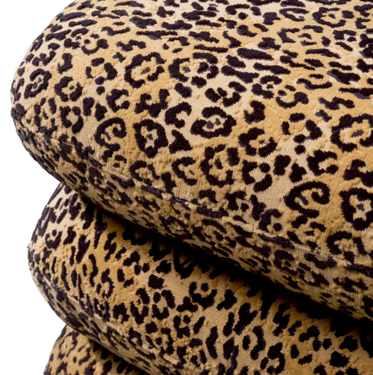 Greenwich Stool in Leopard