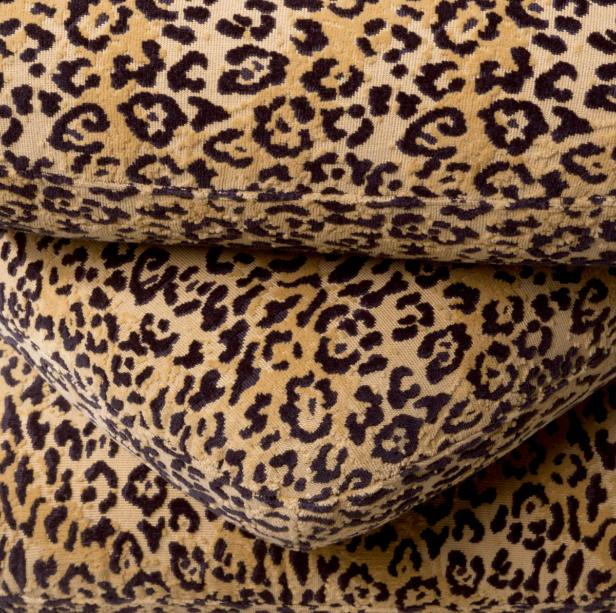 Greenwich Stool in Leopard