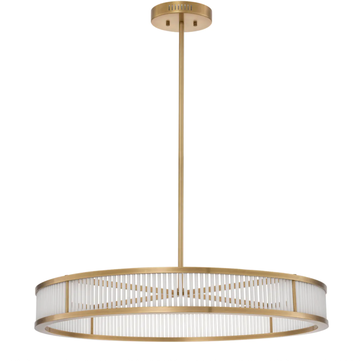 Thibaud Chandelier in Antique Brass - Large