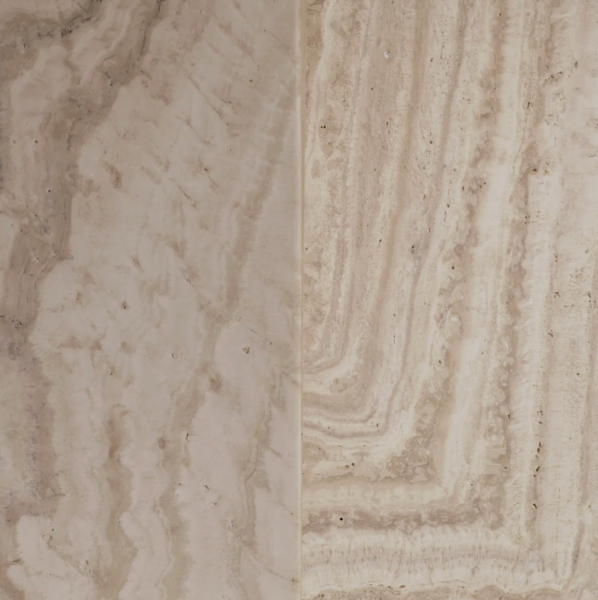 Piazza Dining Table in Travertine - 120cm
