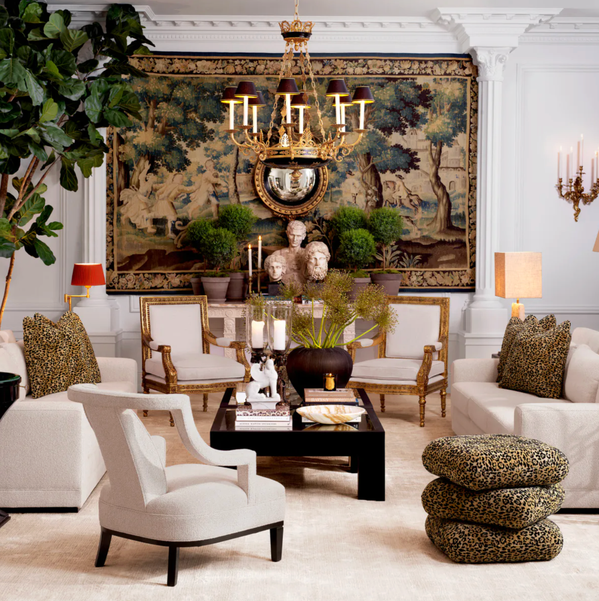 Manhattan Chair in Palmer Beige