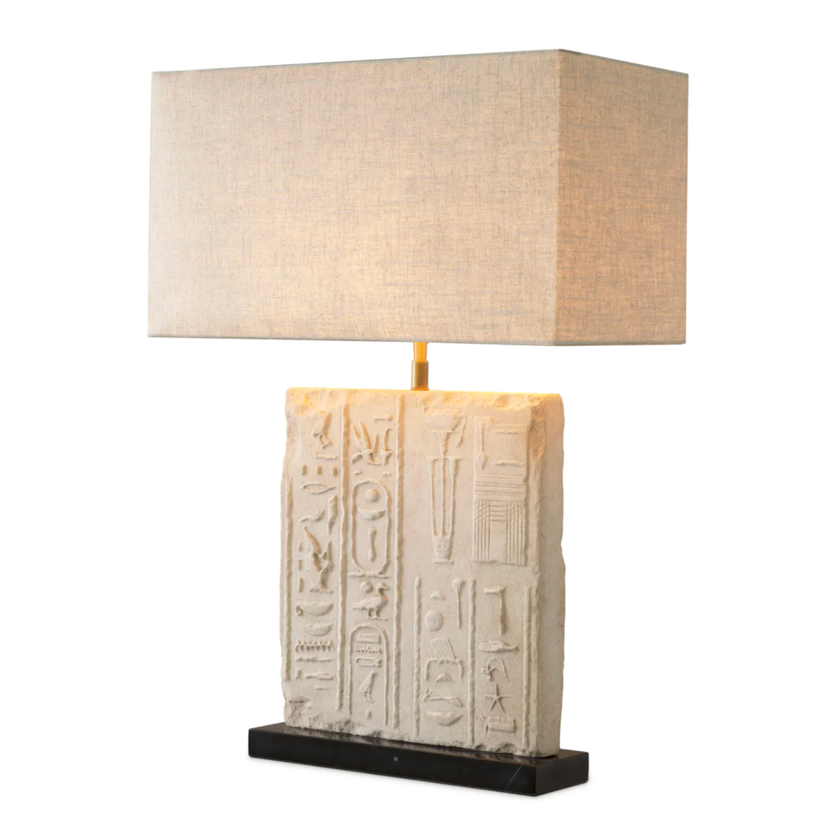 Hathor Table Lamp in Sandstone