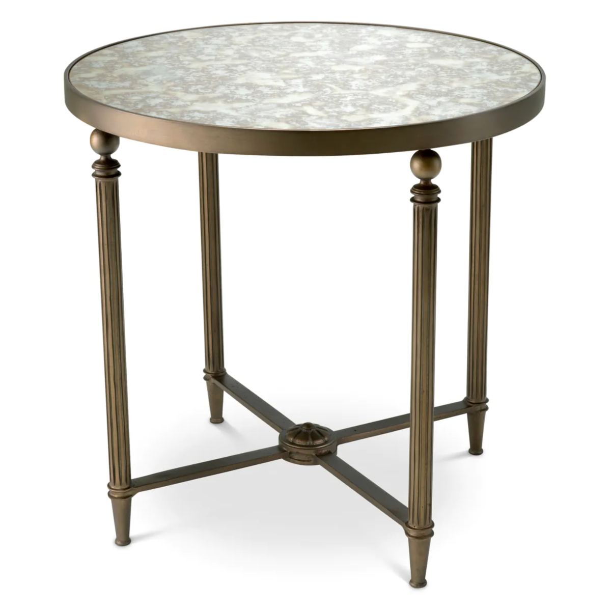 Bowery Side Table in Bronze
