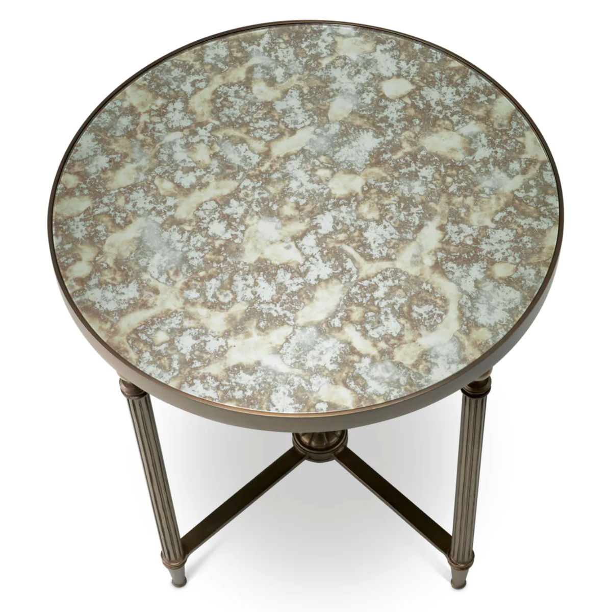 Bowery Side Table in Bronze