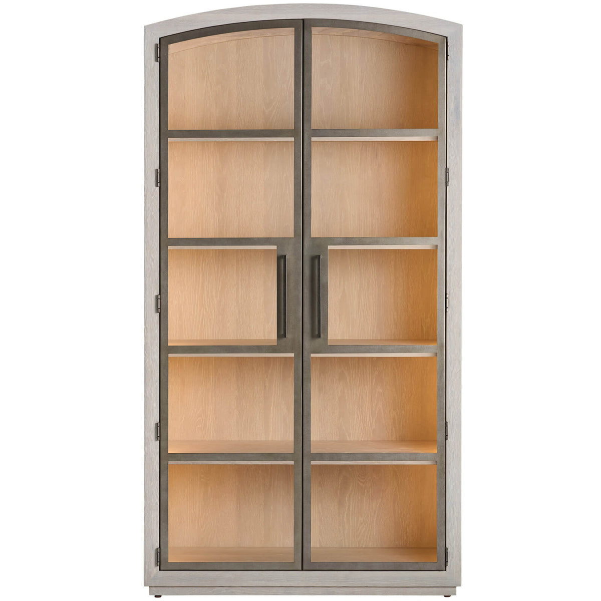 Scribe Display Cabinet in White Oak