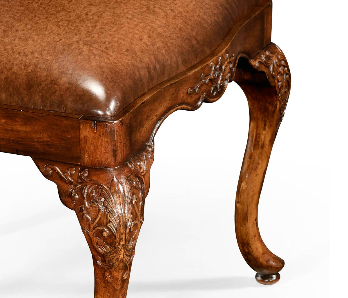 Seaweed Marquetry Side Chair