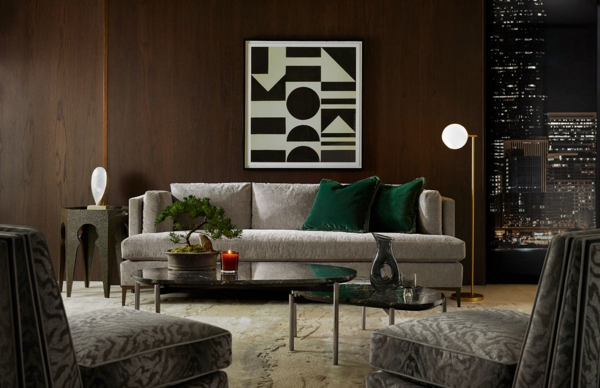 Radium Hexagonal Accent Table in Tempest