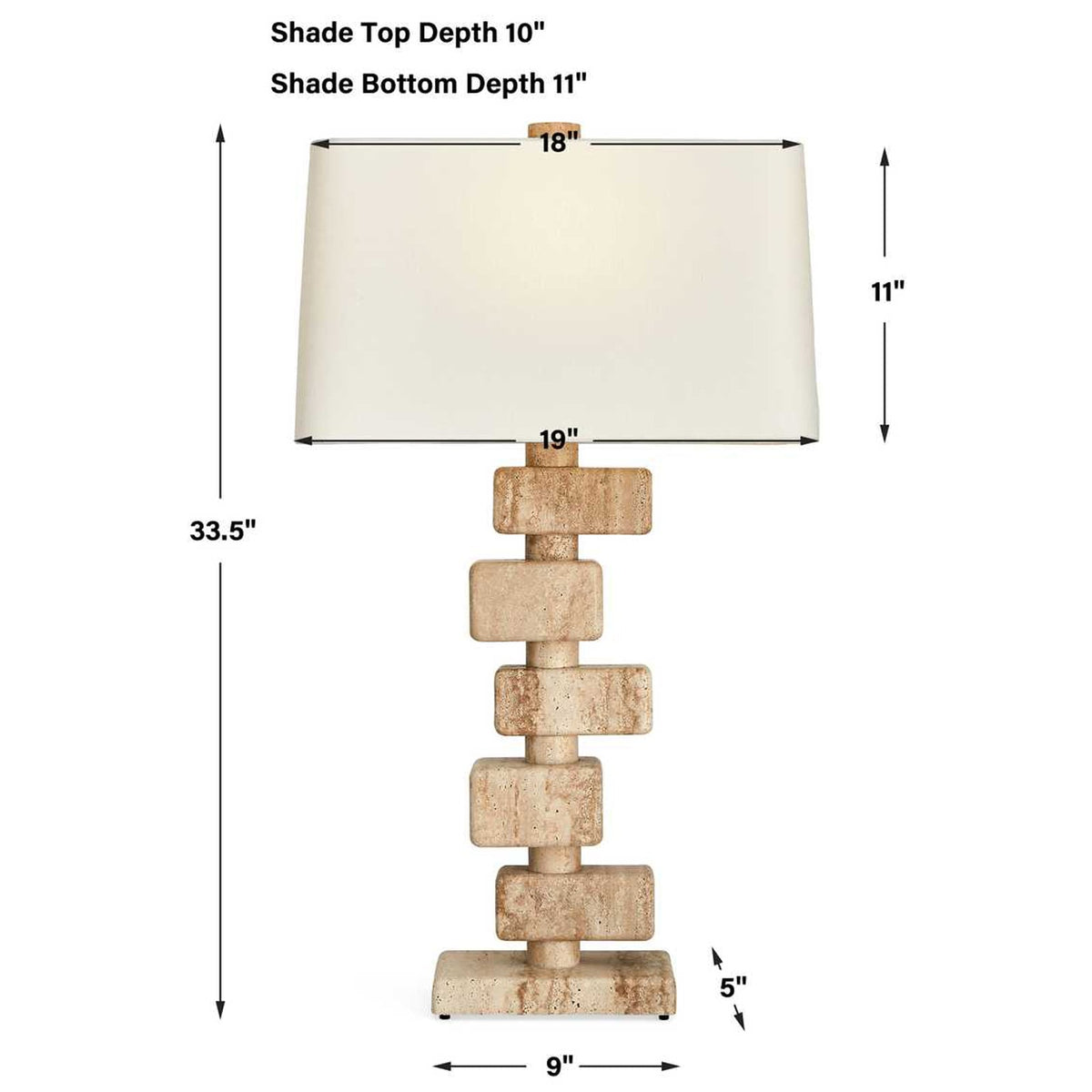 Shuffle Table Lamp