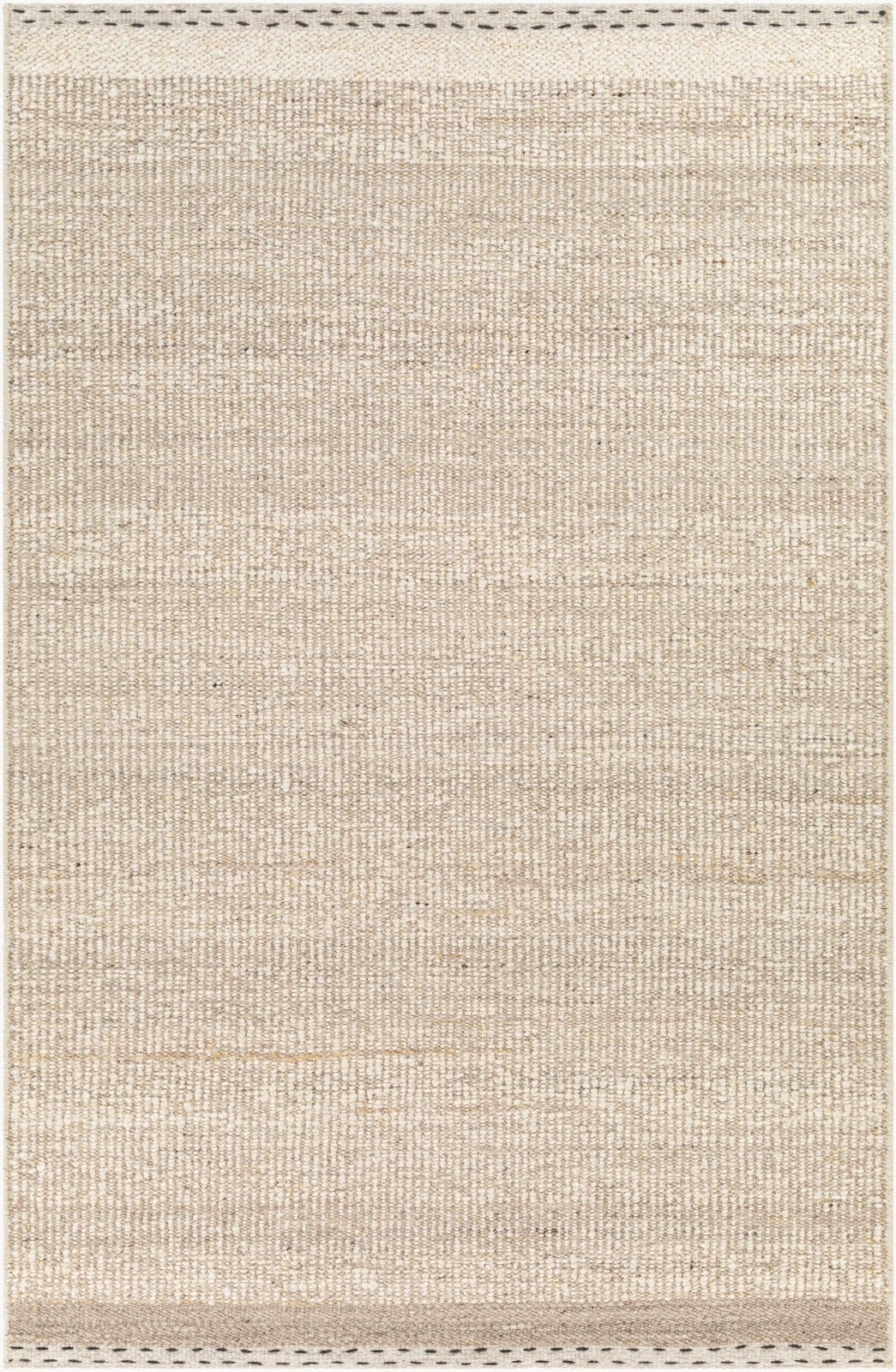 Sadie Hand Woven Rug in Beige - 229 x 152 cm