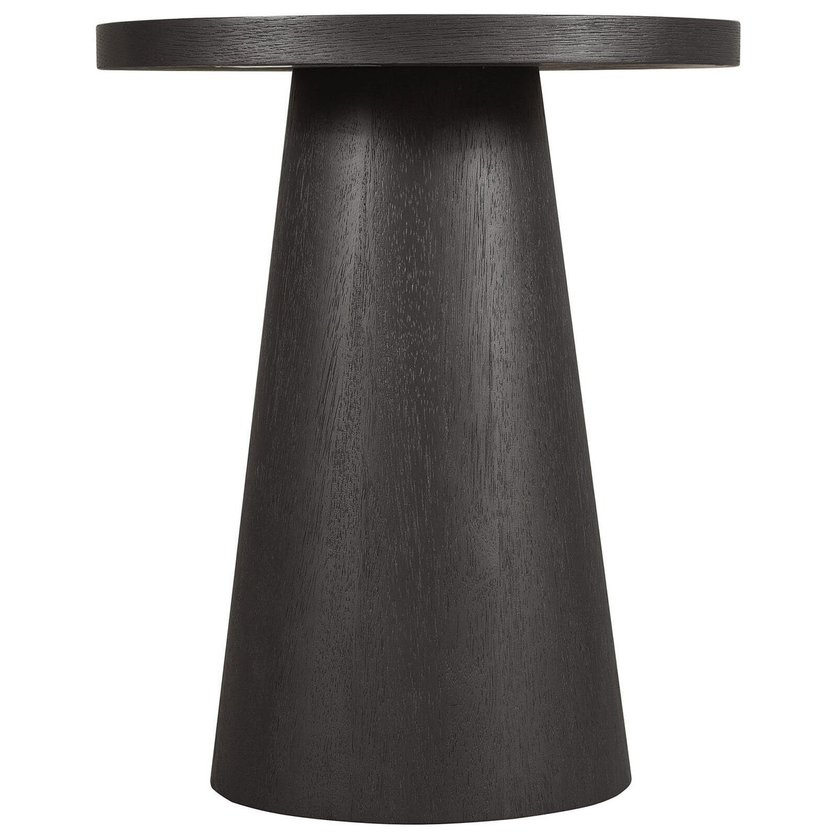 Tranquillity Round Side Table in Dark