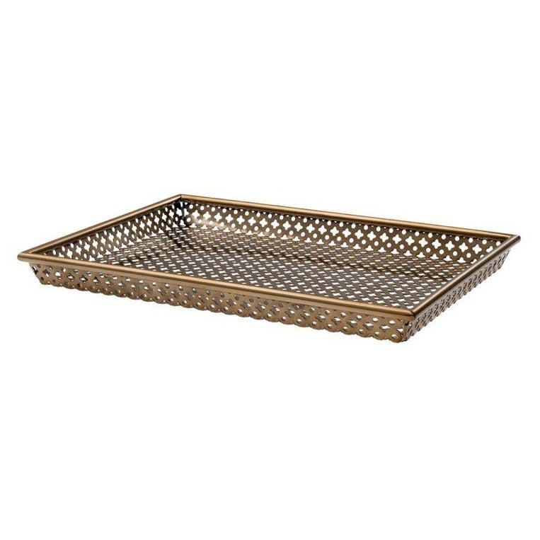 Sirenuse Tray in Antique Brass - Small