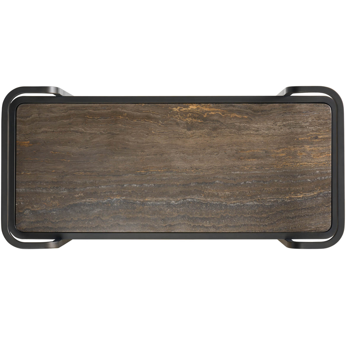 Smoked Bronze Bar Cart