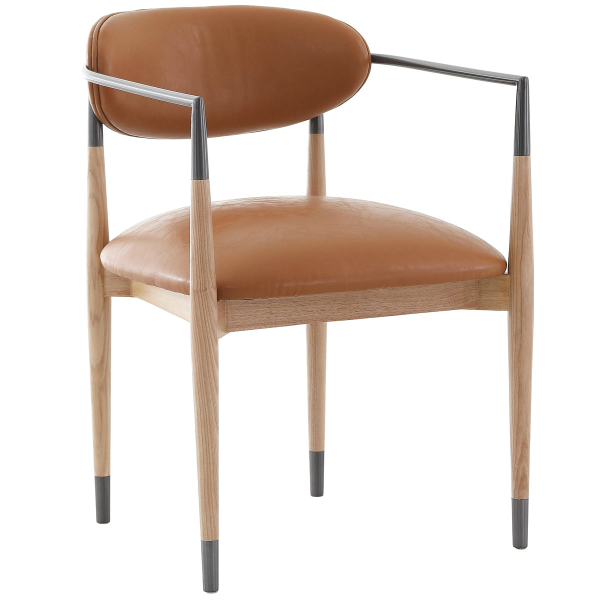 Soho Dining Chair in Natural and Bronze