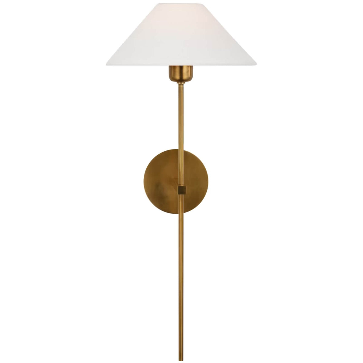 Hackney 25" Tail Wall Sconce in Hand-Rubbed Antique Brass