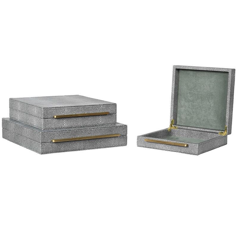 Decorative Boxes Set of 3 Waterloo