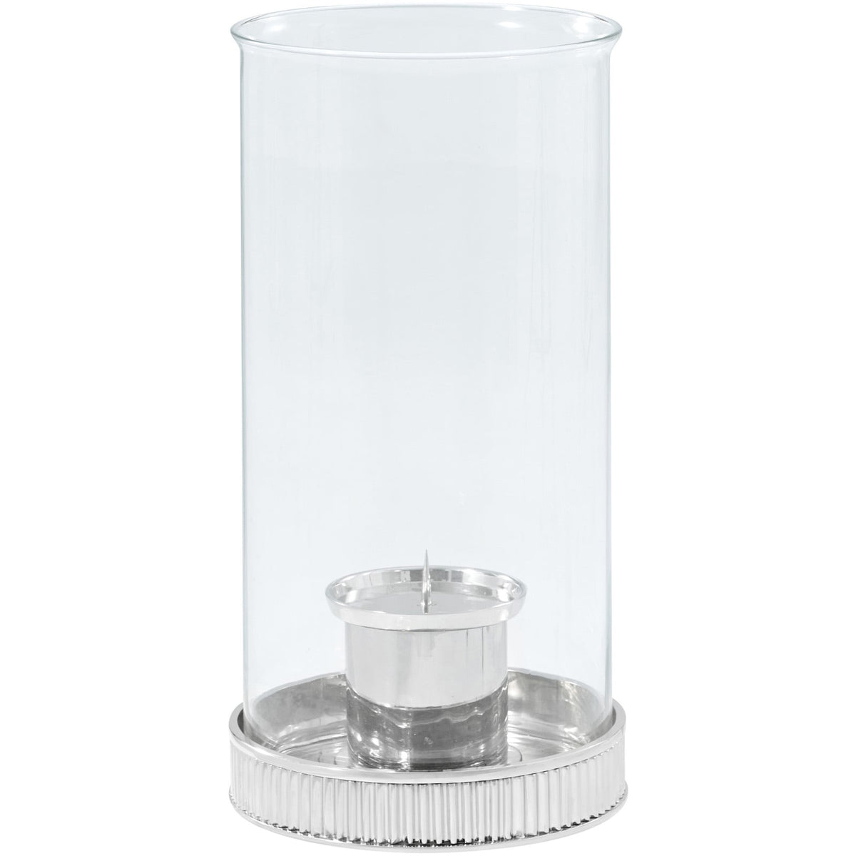 Last Storm of the Season Candleholder in Nickel