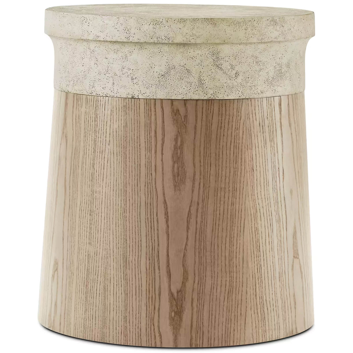 Catalina Round Side Table in Dune