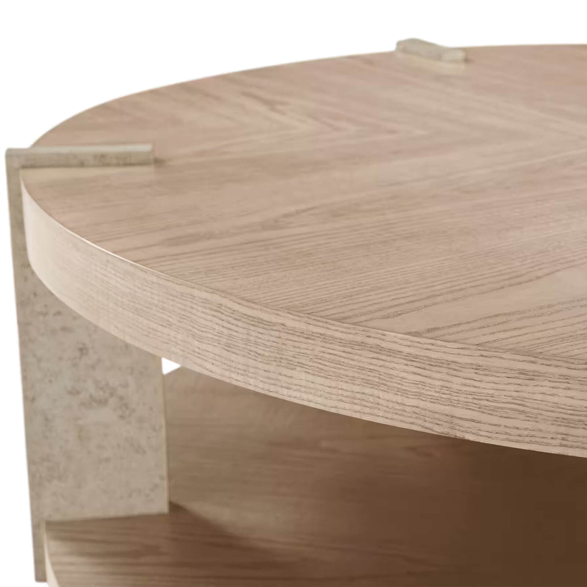 Catalina Round Coffee Table in Dune