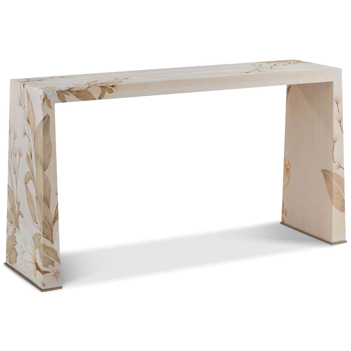 Bouquet Console Table in Buttercream