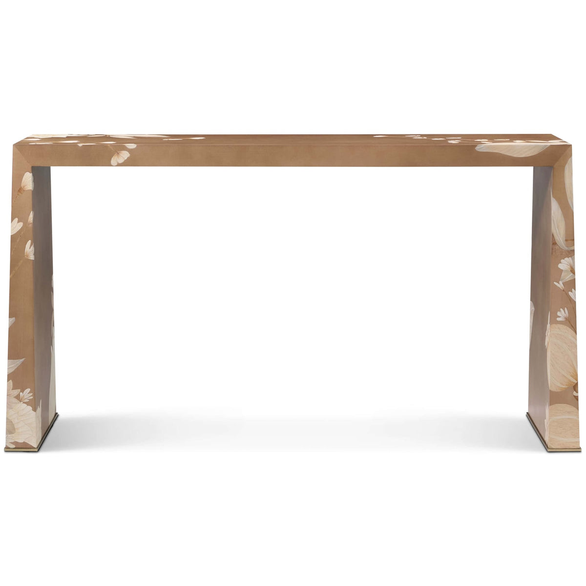 Bouquet Console Table in Toasted Cashew