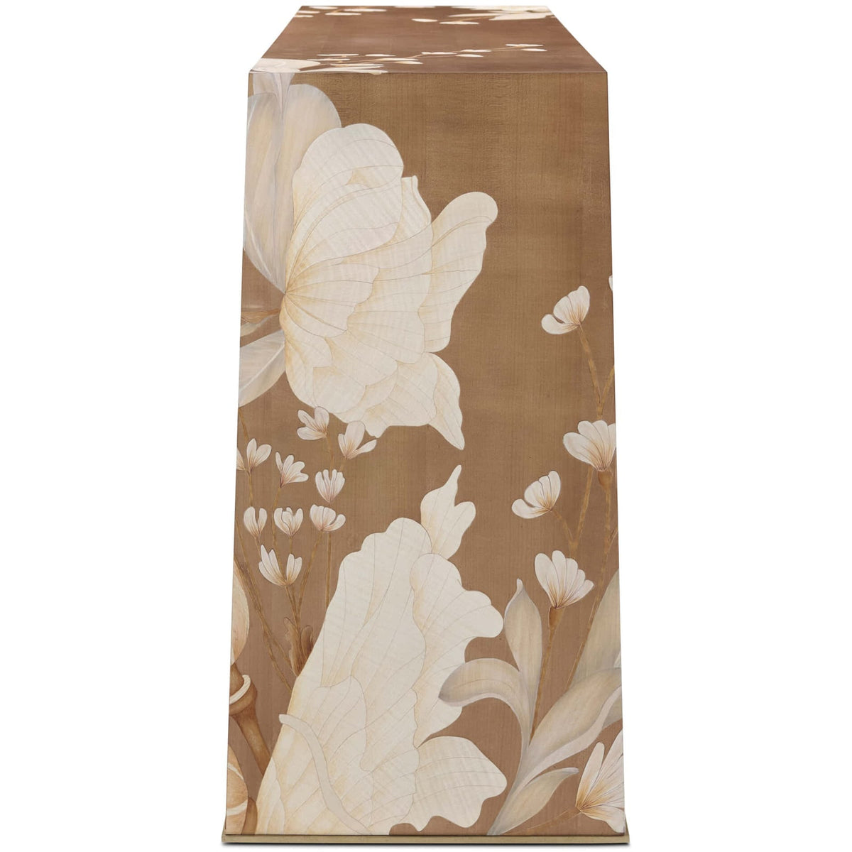 Bouquet Console Table in Toasted Cashew