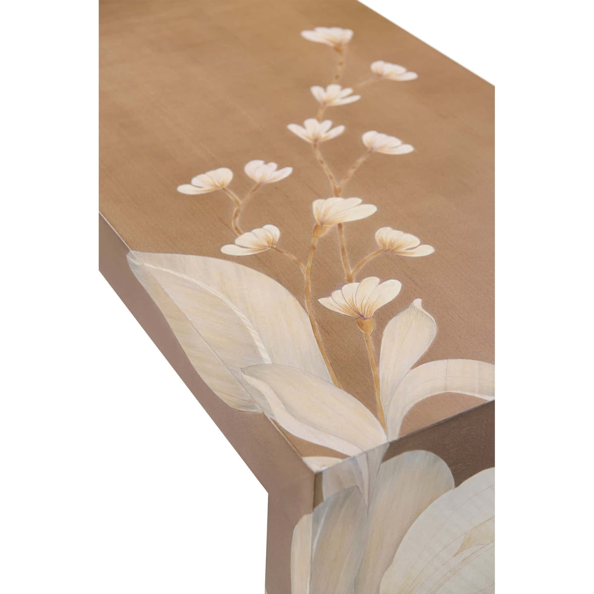Bouquet Console Table in Toasted Cashew
