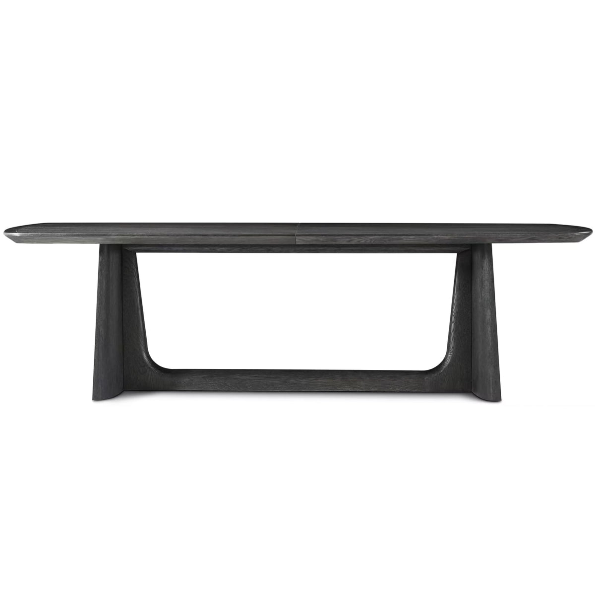 Repose Extending Dining Table in Charcoal Oak - 249-341cm