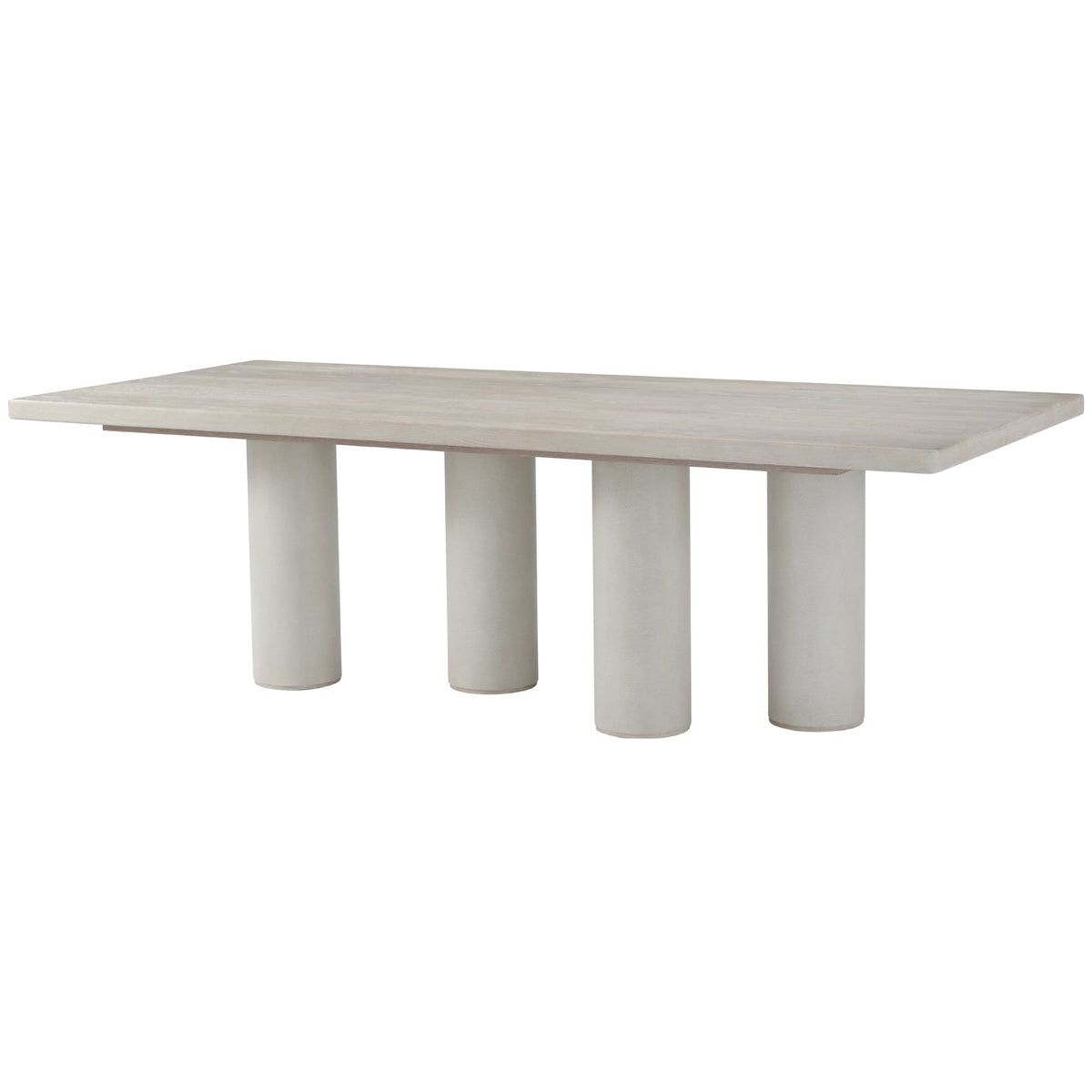 Wooden Dining Table in Light - 240cm