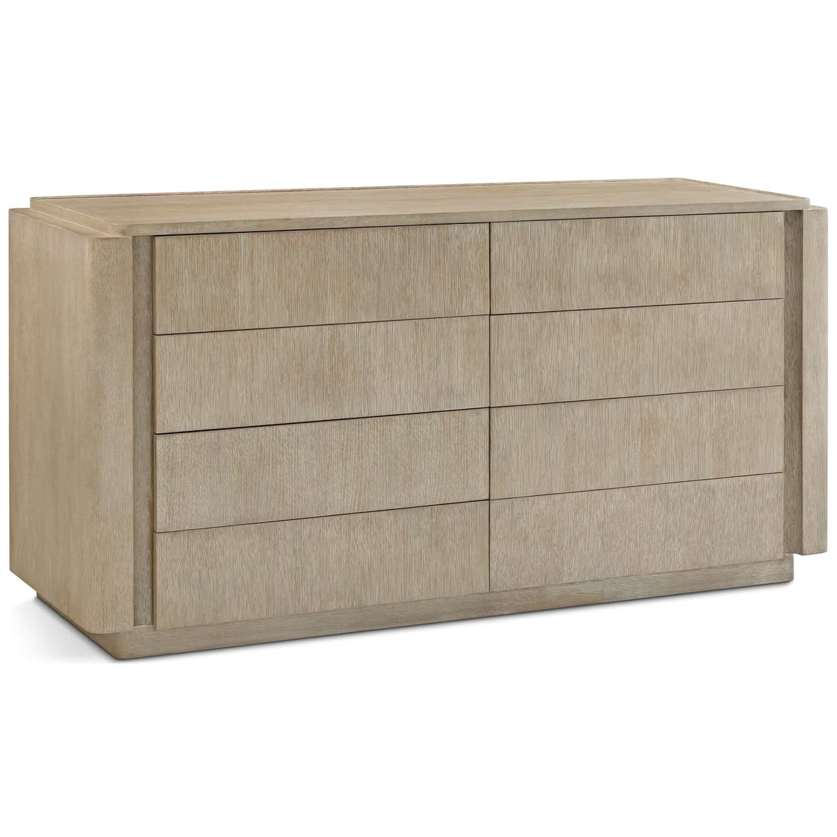 Repose 8 Drawer Chest of Drawers in Grey Oak