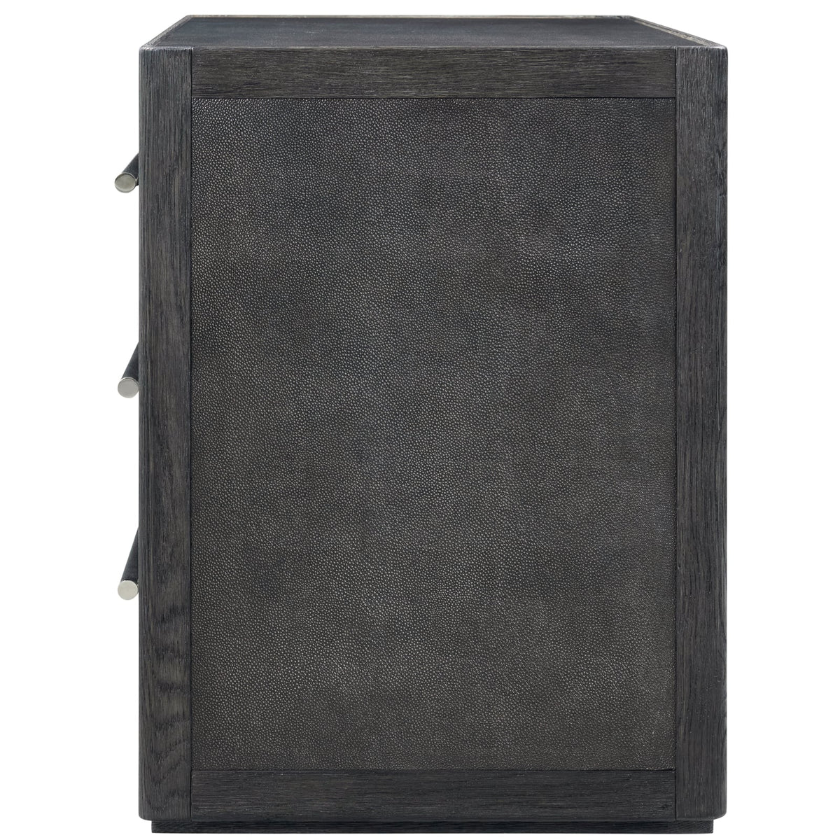 Maxwell 3-Drawer Bedside Table II Dark