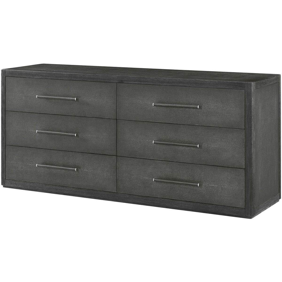 Maxwell 6-Drawer Dresser Dark
