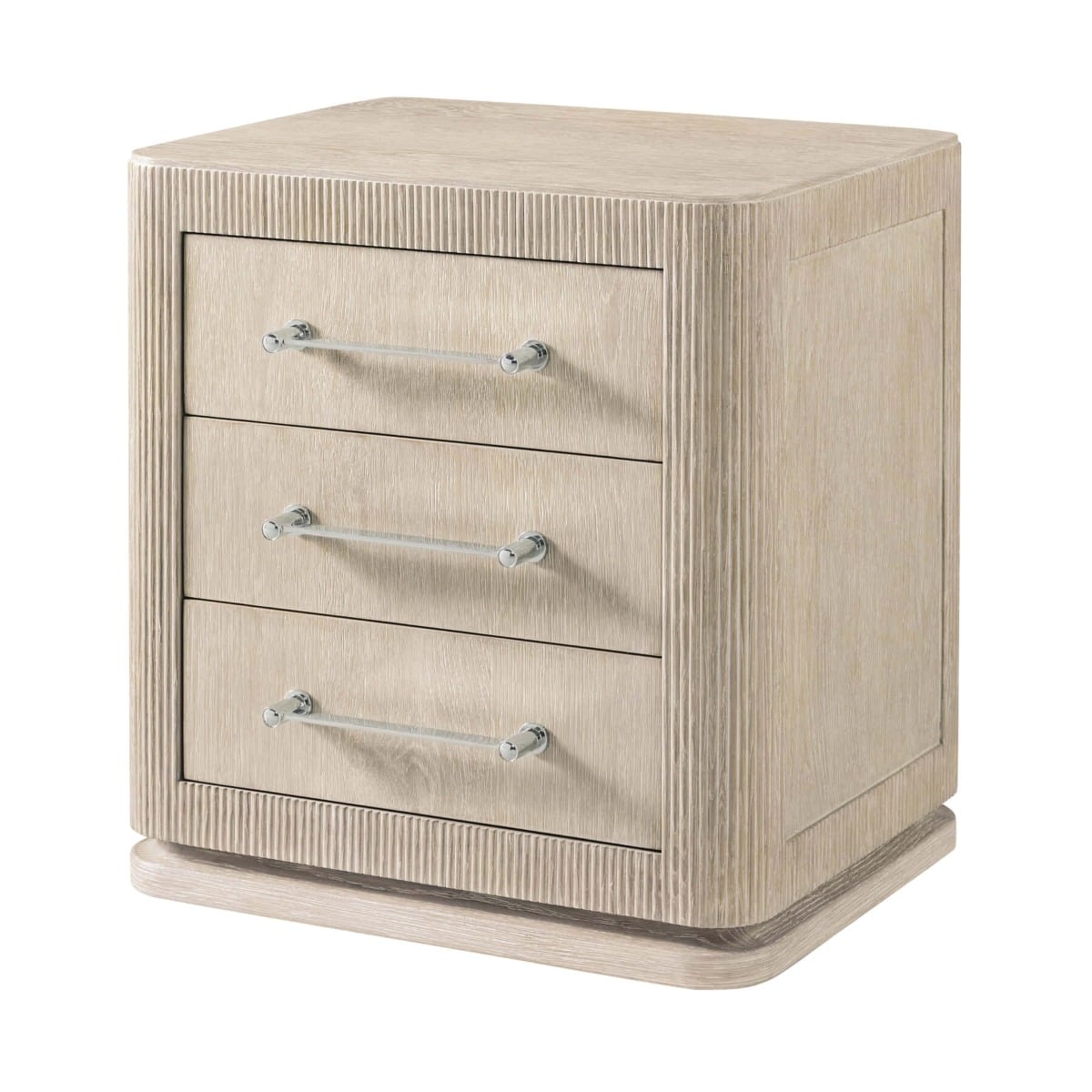 Horizon Three Drawer Small Bedside Table