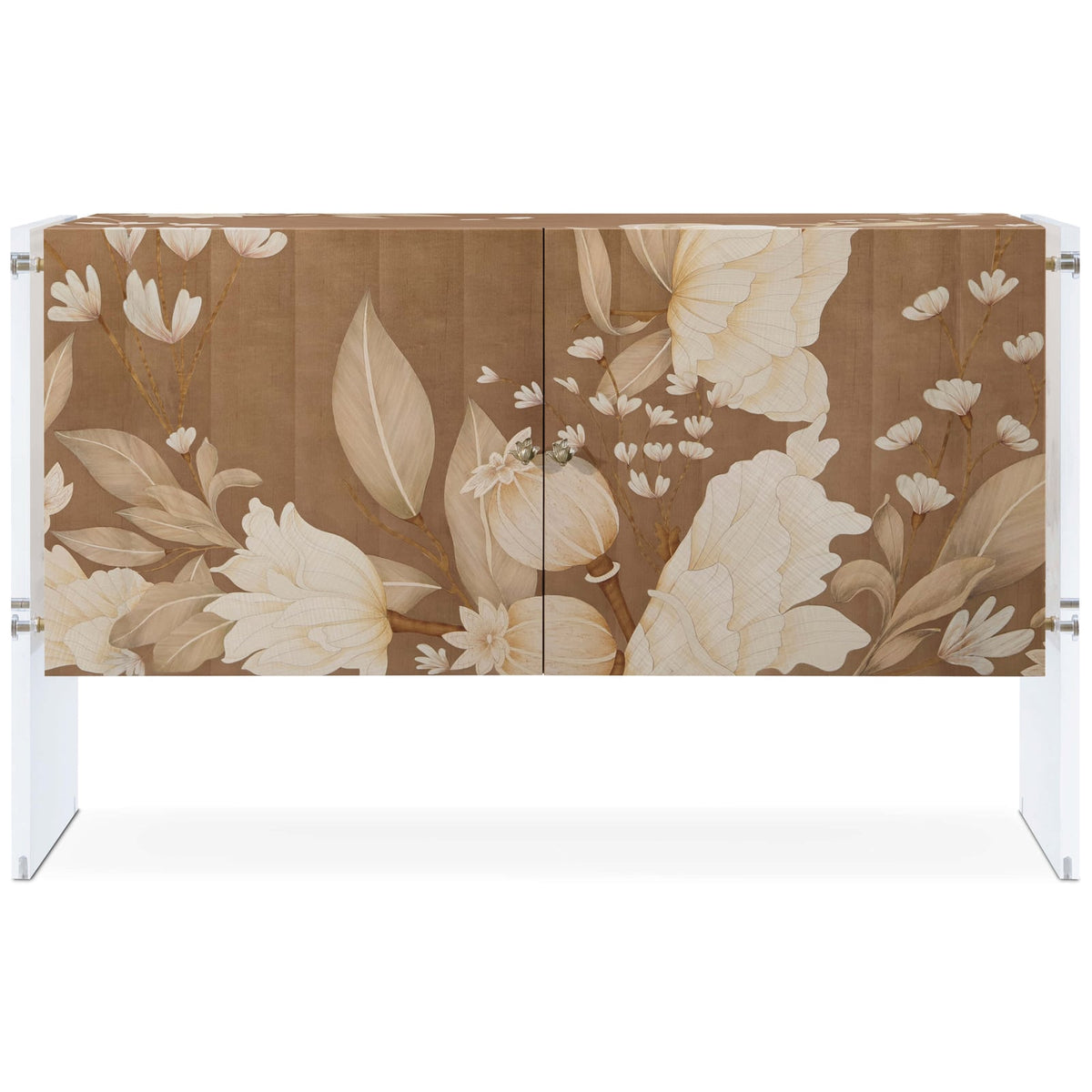 Bouquet 2 Door Cabinet in Toasted Cashew