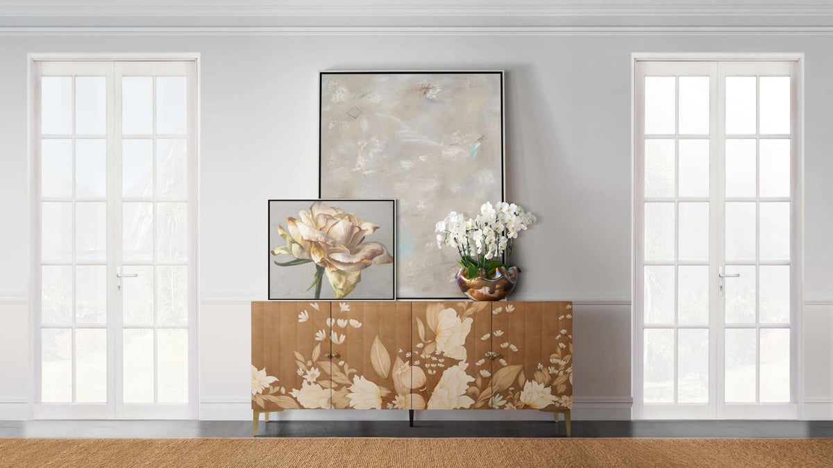 Bouquet 4 Door Sideboard in Toasted Cashew