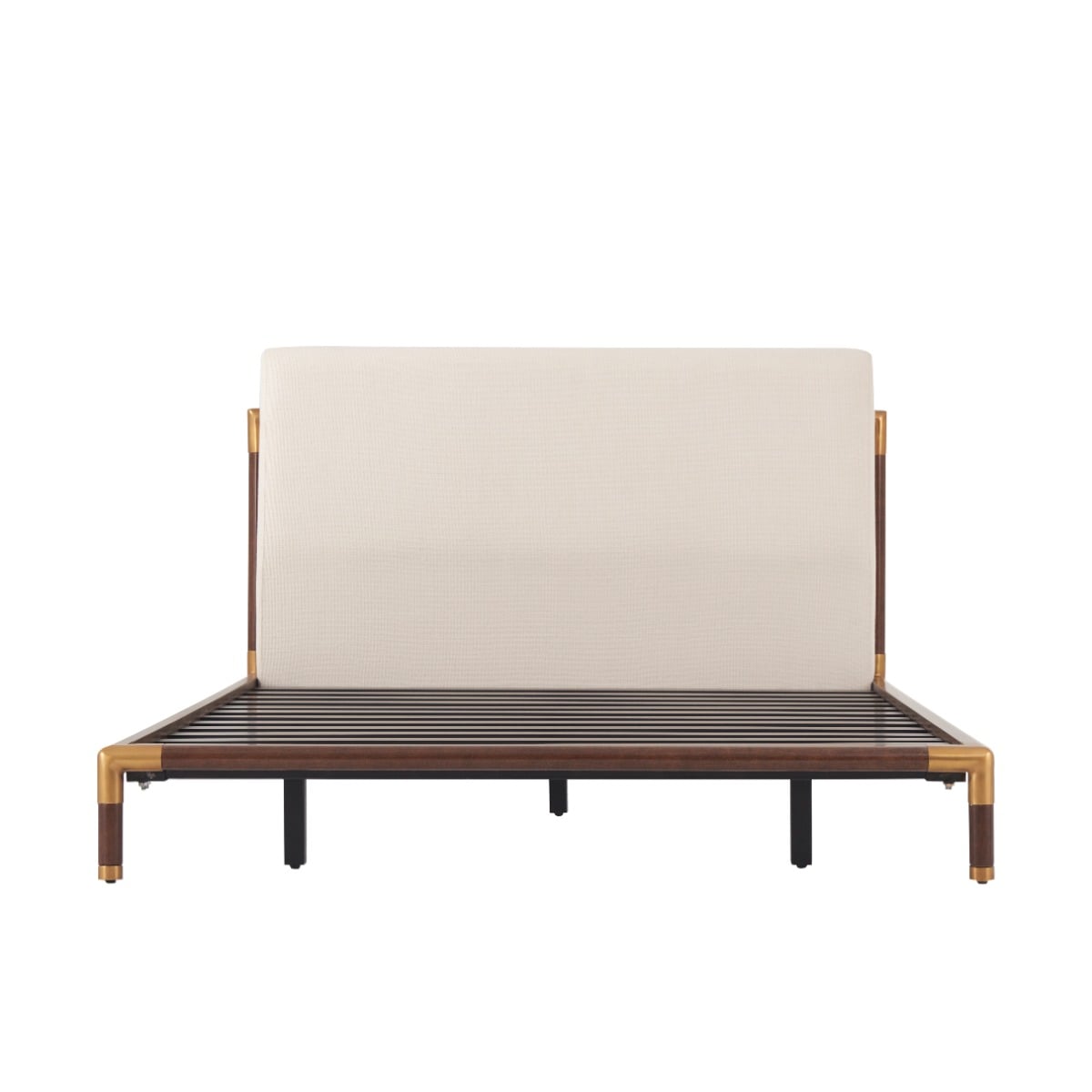 Kesden Bed with Upholstered Headboard - UK King