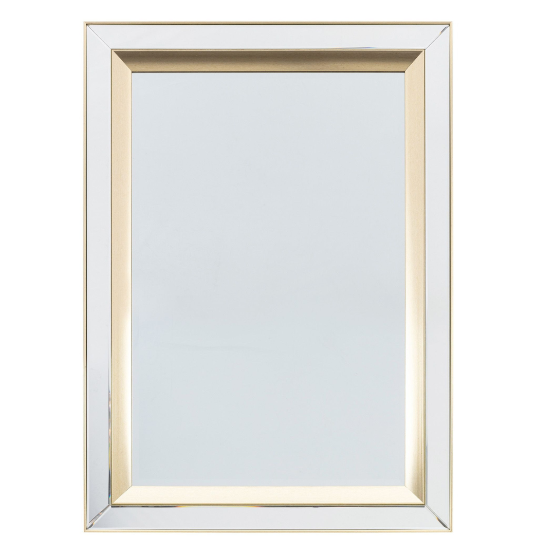 Tintern Wall Mirror in Gold - Rectangular