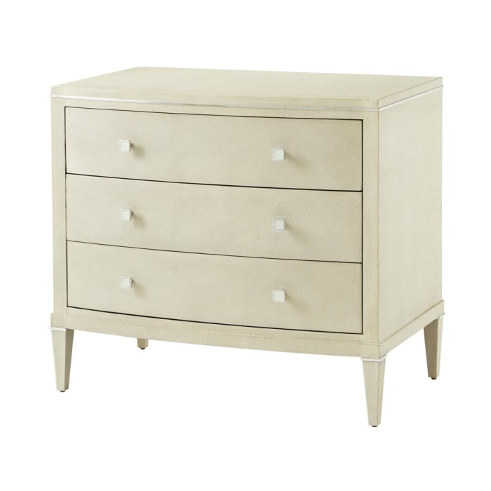 Outlet TA Studio Adeline Bedside Table in Overcast