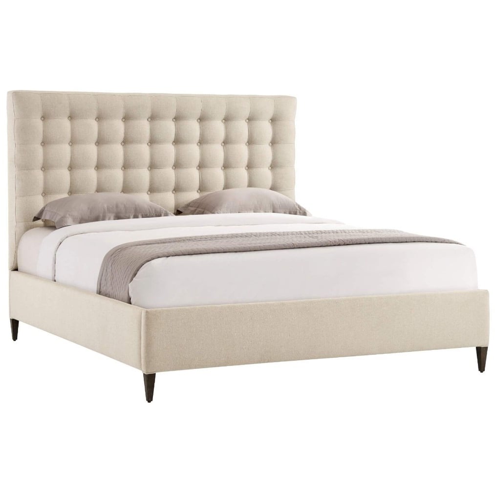 Super King Bed Frame Hampton in Kendal Linen