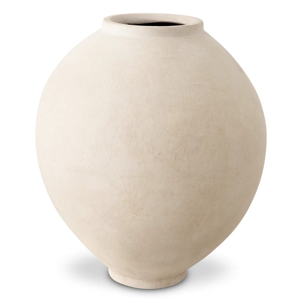 Vase Moon Jar Large in Sand