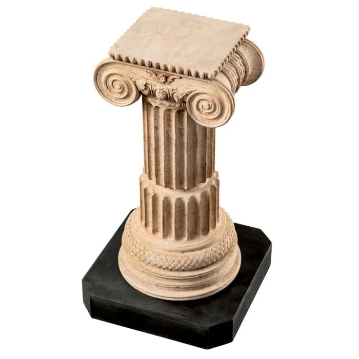 Artemis Decorative Column Sculpture