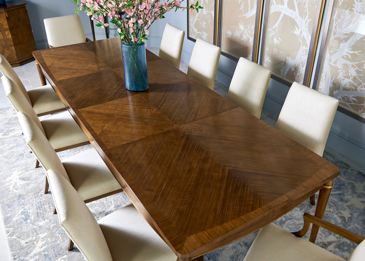 Toulouse Extending Dining Table in Walnut - 182-305cm