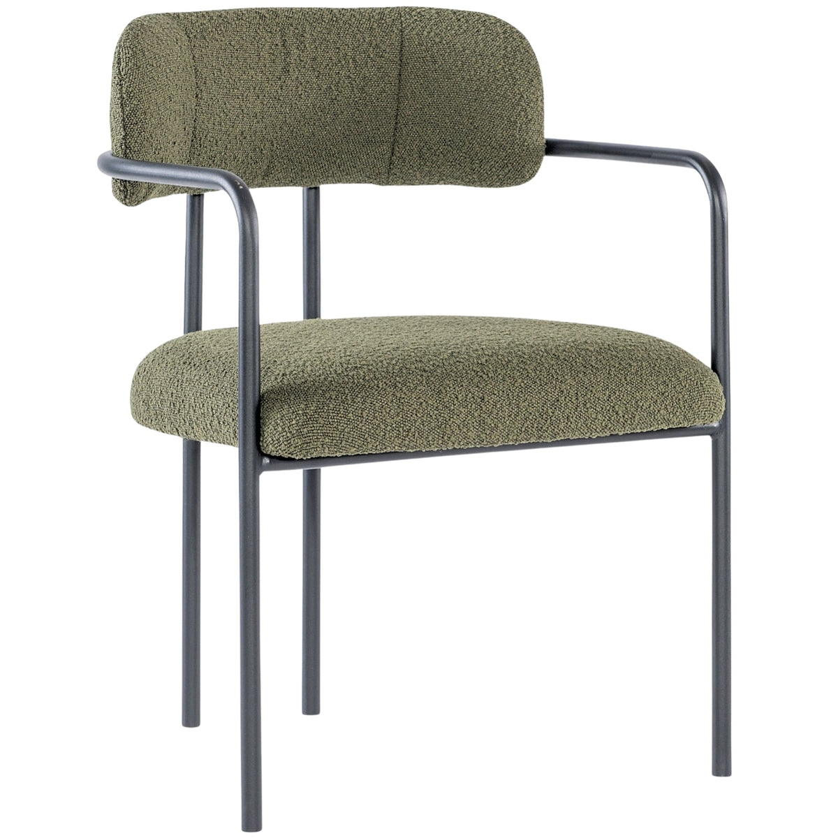 Tranquillity Nordic Arm Chair in Green